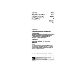 IEC 60439-3 Amd.1 Ed. 1.0 b:1993