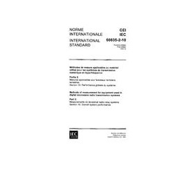 IEC 60835-2-10 Ed. 1.0 b:1992