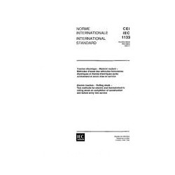 IEC 61133 Ed. 1.0 b:1992