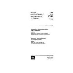 IEC 60574-21 Ed. 1.0 b:1992