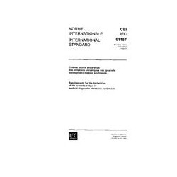 IEC 61157 Ed. 1.0 b:1992