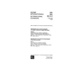 IEC 60641-3-1 Ed. 1.0 b:1992