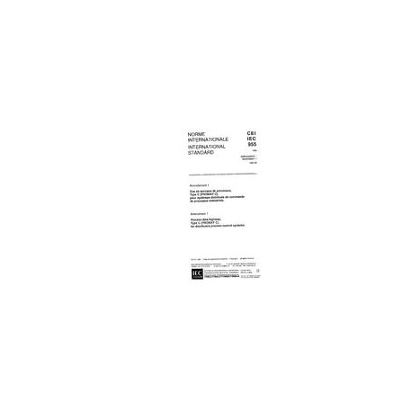 IEC 60955 Amd.1 Ed. 1.0 b:1992