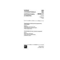 IEC 60393-3-1 Ed. 1.0 b:1992