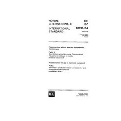 IEC 60393-2-2 Ed. 1.0 b:1992