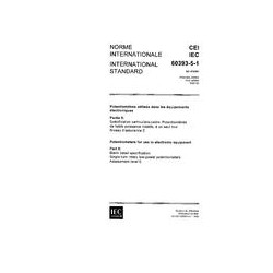 IEC 60393-5-1 Ed. 1.0 b:1992