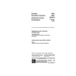 IEC 61019-3 Ed. 1.0 b:1991
