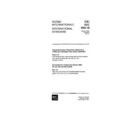 IEC 60603-10 Ed. 1.0 b:1991