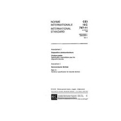 IEC 60747-11 Amd.1 Ed. 1.0 b:1991