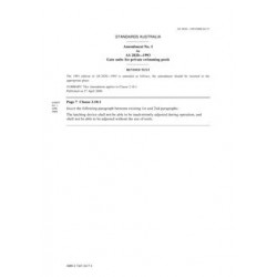 AS 2820-1993 AMDT 1 [ Superseded ]