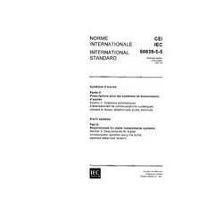 IEC 60839-5-5 Ed. 1.0 b:1991