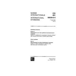 IEC 60839-5-4 Ed. 1.0 b:1991