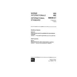 IEC 60839-5-1 Ed. 1.0 b:1991