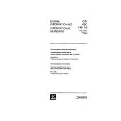IEC 60146-1-3 Ed. 3.0 b:1991