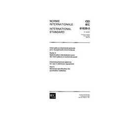 IEC 61020-5 Ed. 1.0 b:1991