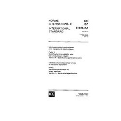 IEC 61020-2-1 Ed. 1.0 b:1991