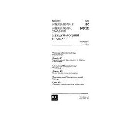 IEC 60050-421 Ed. 1.0 b:1990
