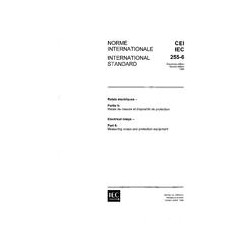 IEC 60255-6 Ed. 2.0 b:1988