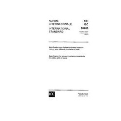 IEC 60465 Ed. 2.0 b:1988