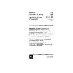 IEC 60510-3-3 Ed. 1.0 b:1988