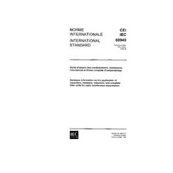 IEC 60940 Ed. 1.0 b:1988