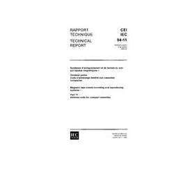 IEC 60094-11 Ed. 1.0 b:1988