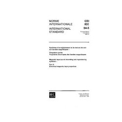 IEC 60094-5 Ed. 1.0 b:1988