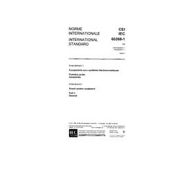 IEC 60268-1 Amd.1 Ed. 2.0 b:1988