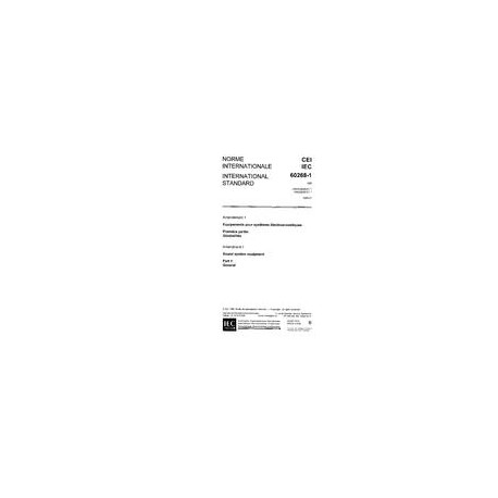 IEC 60268-1 Amd.1 Ed. 2.0 b:1988
