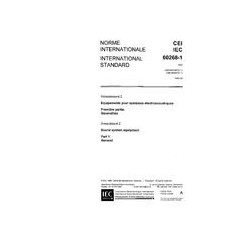 IEC 60268-1 Amd.2 Ed. 2.0 b:1988