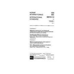 IEC 60510-1-3 Amd.1 Ed. 1.0 b:1988