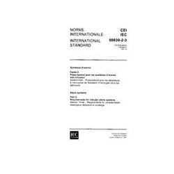 IEC 60839-2-3 Ed. 1.0 b:1987