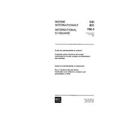 IEC 60706-3 Ed. 1.0 b:1987