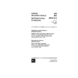 IEC 60747-8-1 Ed. 1.0 b:1987