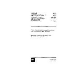 IEC 60104 Ed. 2.0 b:1987