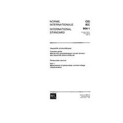 IEC 60904-1 Ed. 1.0 b:1987