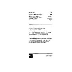 IEC 60915 Ed. 1.0 b:1987