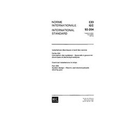 IEC 60092-204 Ed. 3.0 b:1987