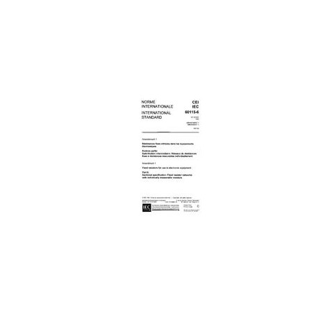 IEC 60115-6 Amd.1 Ed. 1.0 b:1987