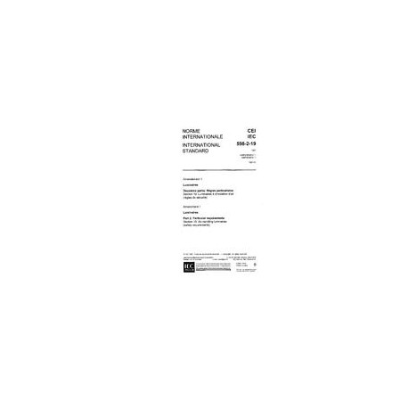 IEC 60598-2-19 Amd.1 Ed. 1.0 b:1987