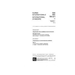 IEC 60721-2-1 Amd.1 Ed. 1.0 b:1987