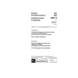 IEC 60621-4 Amd.1 Ed. 1.0 b:1987