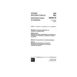 IEC 60244-10 Ed. 1.0 b:1986
