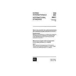 IEC 60444-1 Ed. 2.0 b:1986