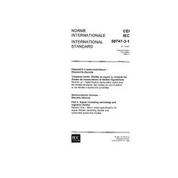IEC 60747-3-1 Ed. 1.0 b:1986