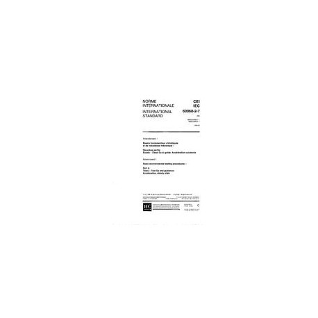 IEC 60068-2-7 Amd.1 Ed. 2.0 b:1986
