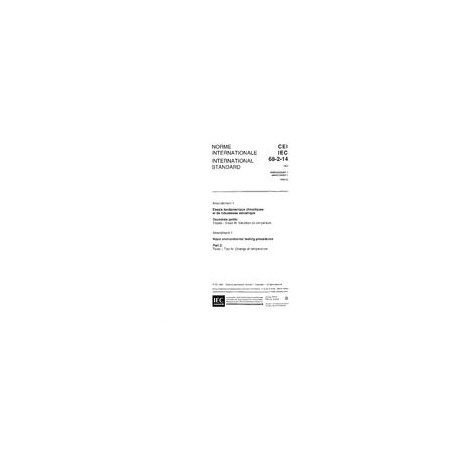 IEC 60068-2-14 Amd.1 Ed. 5.0 b:1986