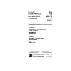 IEC 60667-2 Amd.1 Ed. 1.0 b:1986