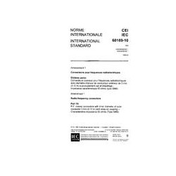 IEC 60169-10 Amd.1 Ed. 1.0 b:1986
