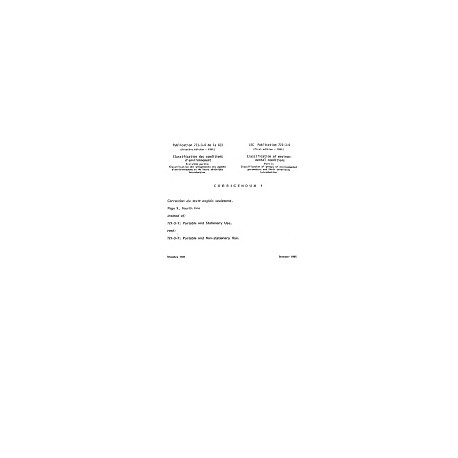 IEC 60721-3-0 Ed. 1.0 b CORR1:1985